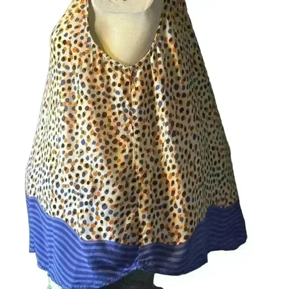 Maeve Anthropologie Emma Polka Dot Tank Top size 8 - Picture 5 of 12
